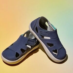 Ten Little Sandals - Slate Blue